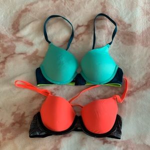 SET OF 2 VS PINK BRAS